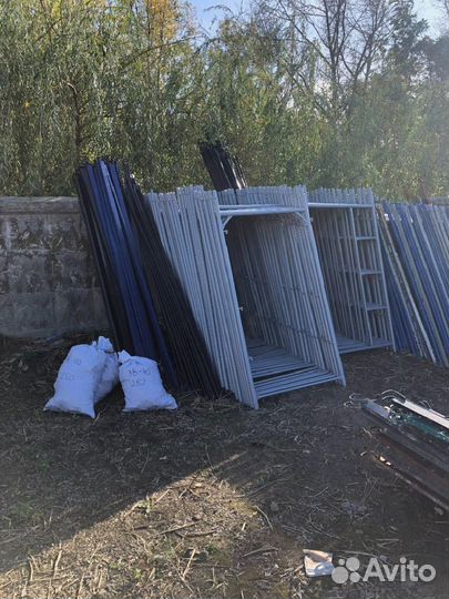 Леса строительные рамные