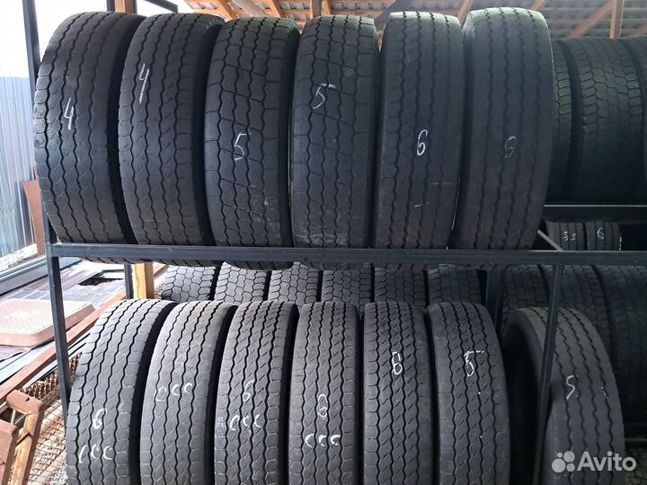 Грузовые шины 245/70 R19.5 разных производителей