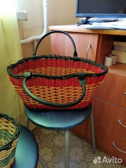 Плетеные корзинки СССР