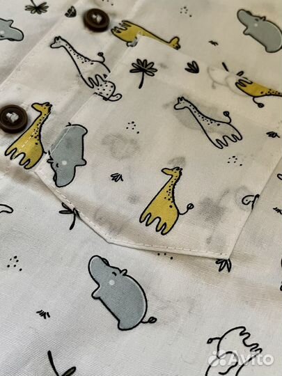 Рубашка для мальчика sinsay 74