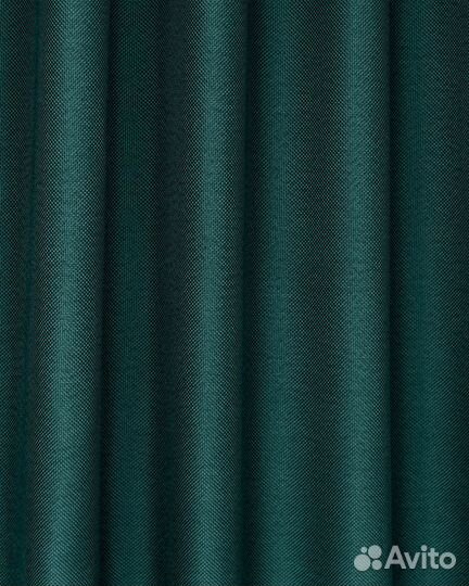 Комплект штор рогожка Орфей Виридиан