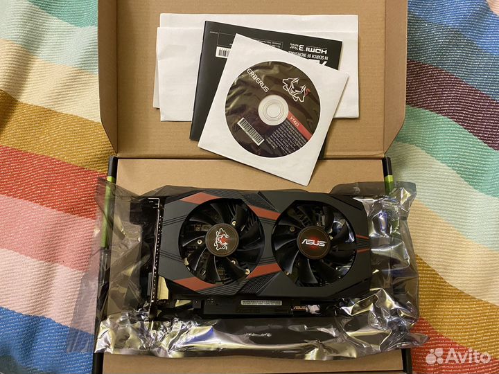 Видеокарта gtx 1050 ti 4gb