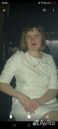 Белое платье