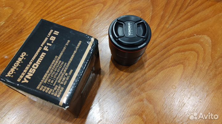 Объектив yongnuo 50mm f1 8