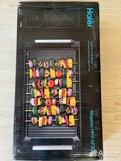 Гриль-панель Haier HHY-GP2CB, черный