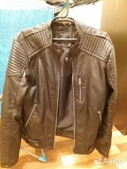 Кожаная куртка мужская