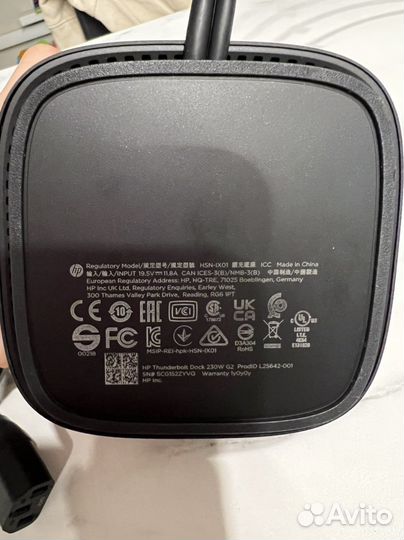 HP док станция Thunderbolt doc 230W G2