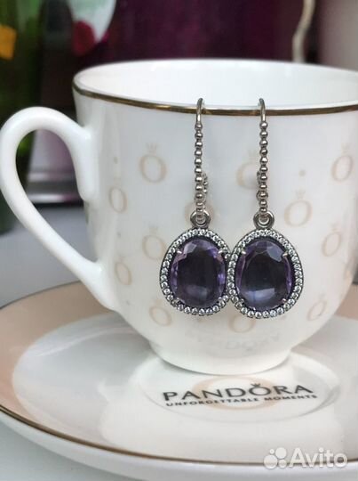 Пандора Pandora серьги набор