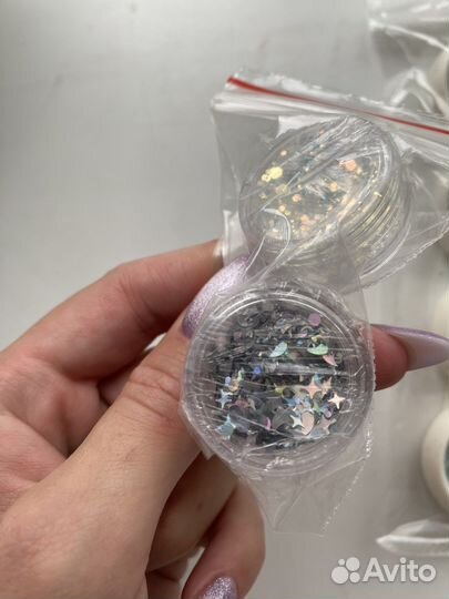 Блестки для ногтей
