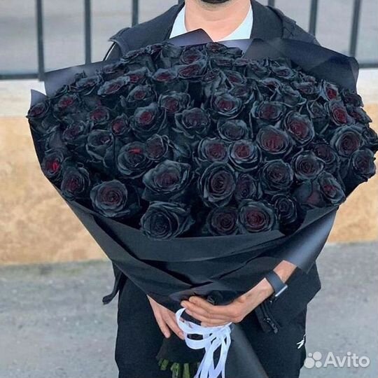 Чёрные розы Цветы Доставка