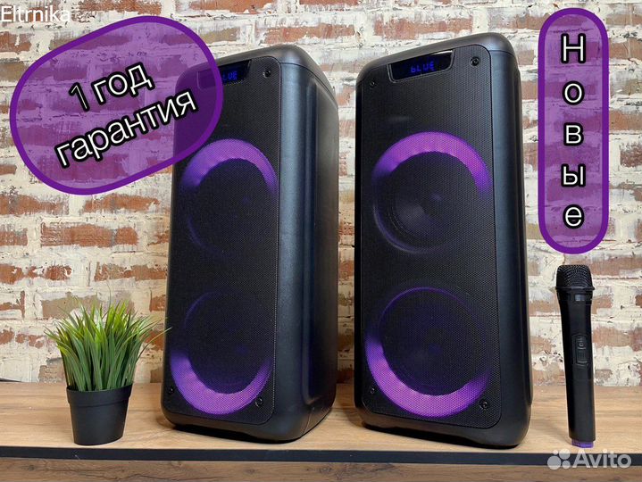 Колонка беспроводная с микрофоном