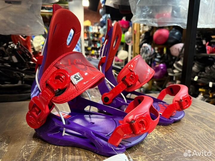 Новые Сноуборд крепления Volkl Fastec Vision - M