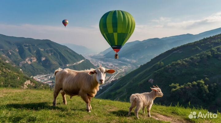 Тур Голубая лагуна, экоферма, воздушный шар