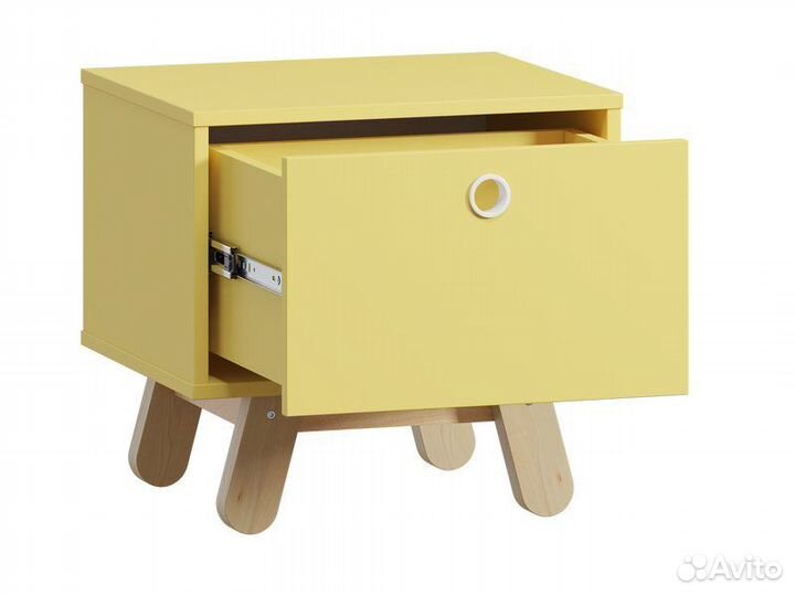 Тумба прикроватная Анджи Mustard