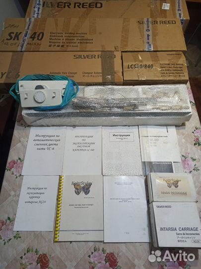 Вязальная машина silver reed sk 840