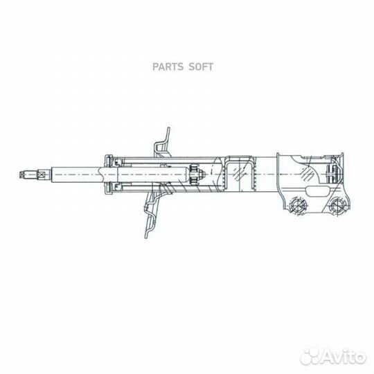 Амортизатор перед. L