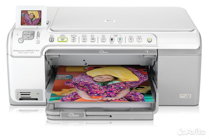Мфу HP photosmart C5280 (5 в 1 принтер/копир/скане