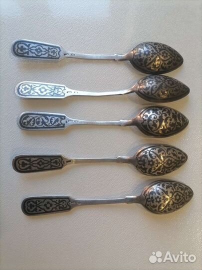 Серебряные ложки СССР 875 298 гр