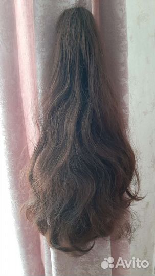 Хвост шиньон накладной