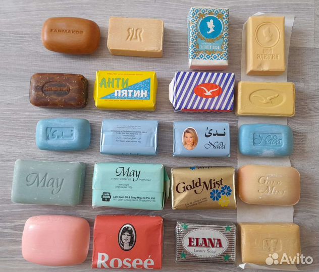 Ретро-мыло коллекционное времён СССР