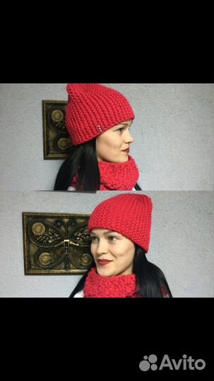 Вязаный гарнитур