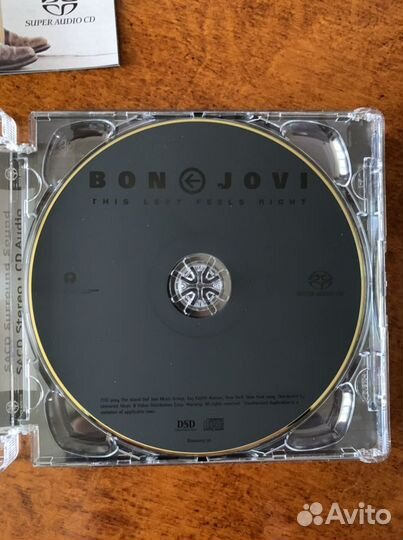 Bon Jovi This Left Feels Righ Super Audio SD диск