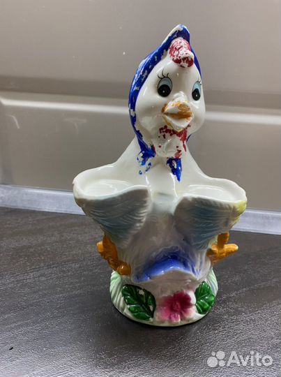 Статуэтка фарфор курочка