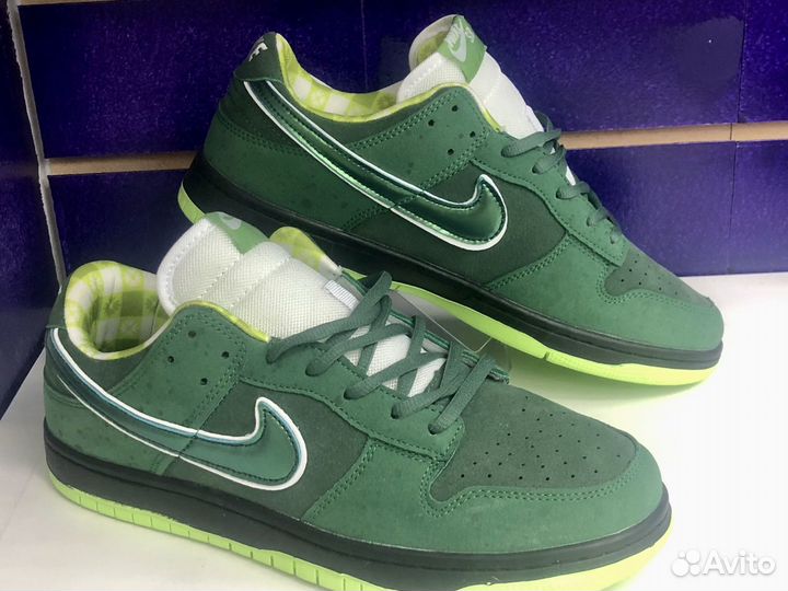 Кроссовки мужские Nike Dunk Low Pro Green Lobster