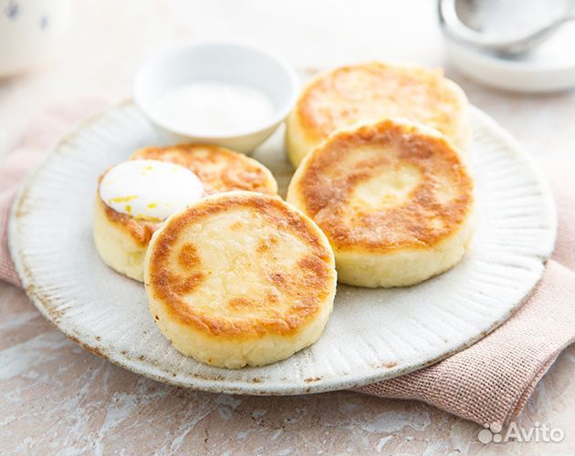 Сырники с начинками и без