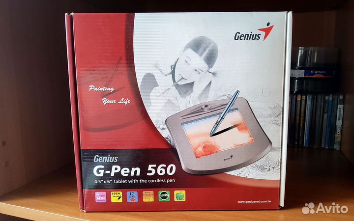 Графический планшет Genius G-Pen 560