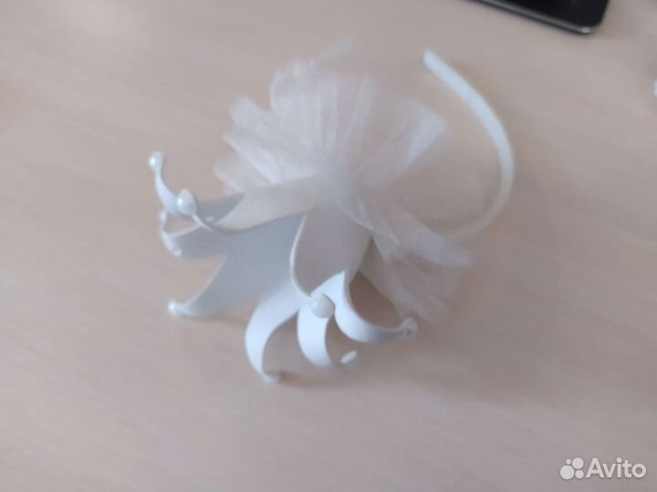 Ободок для волос ручной работы