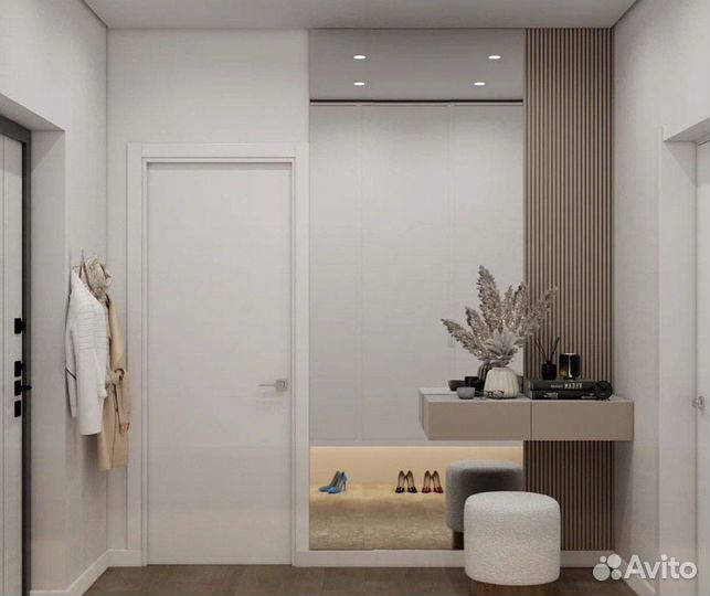 Двери скрытого монтажа под покраску