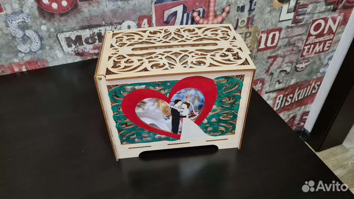 Шкатулка для денег на свадьбу