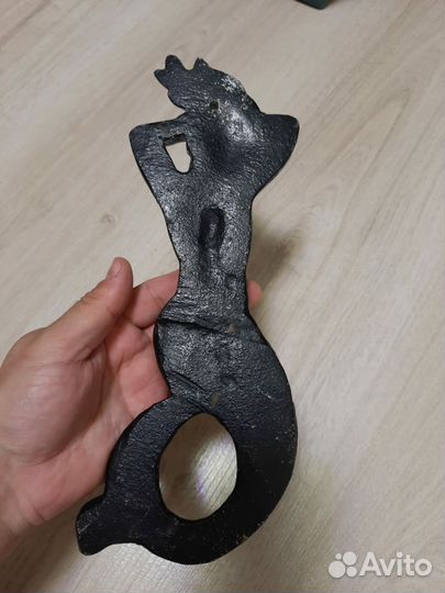 Каслинское литье. Настенное пано Русалка