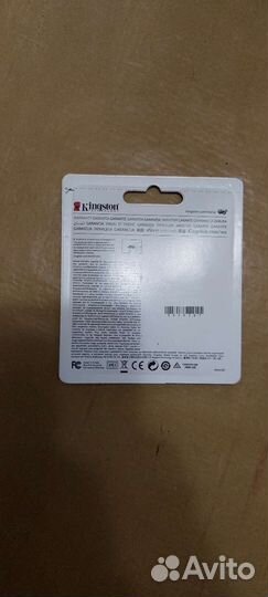 Карта памяти micro sd kingston