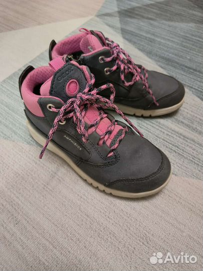 Ботинки для девочки, непромокаемые, Geox