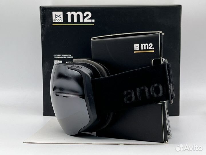 Сноуборд маска Anon M2 Onyx + Violet