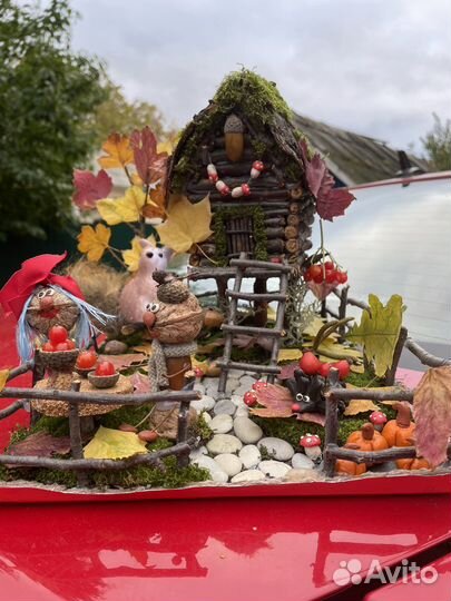 Осенняя поделка в садик или школу