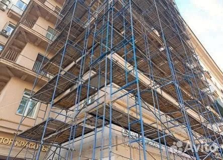 Леса строительные рамные бу