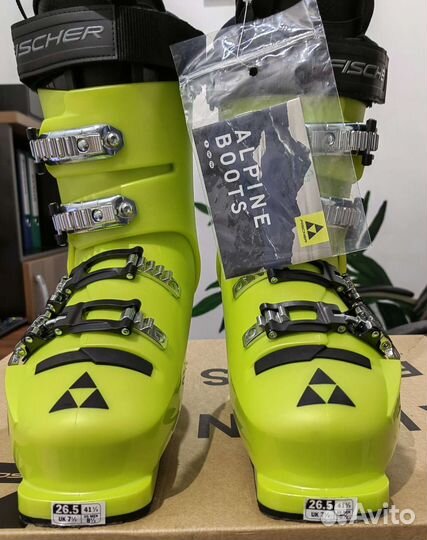 Горнолыжные ботинки42рНовые Fischer RC4Curv120 23г