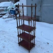 Старинная этажерка полка деревянная советская