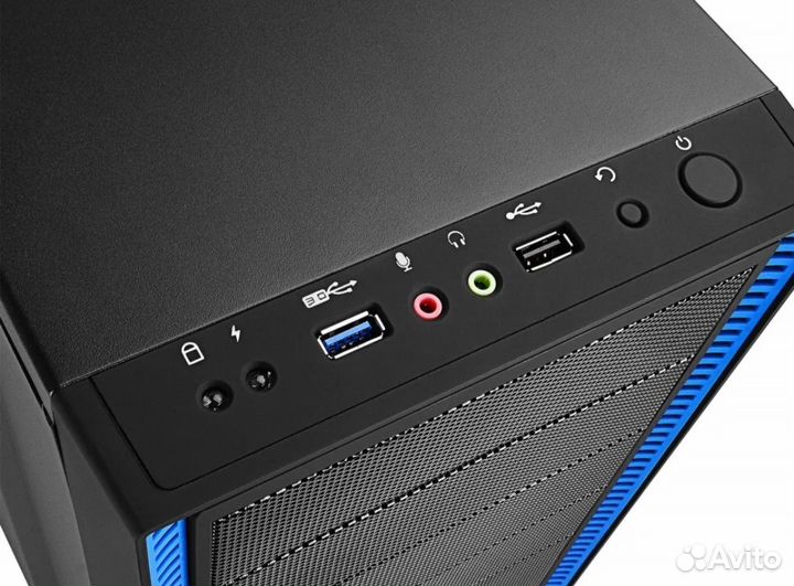 Компьютерный корпус DeepCool синий