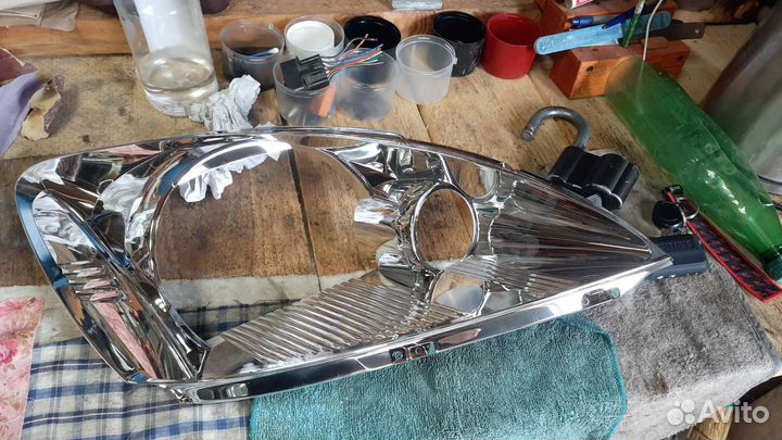 Маска фары лансер 9 правая