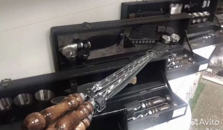 Подарочный набор для мужчины с шампурами