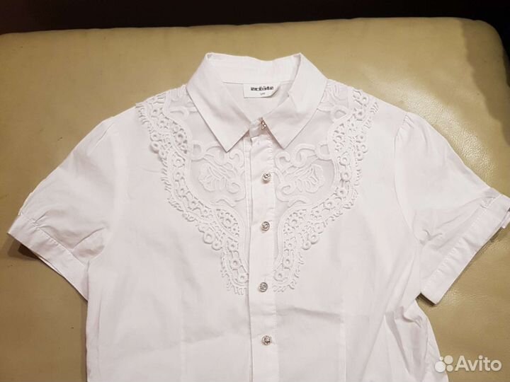 Блузка Acoola 140 школьная нарядная