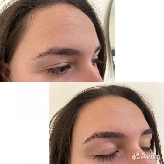 Модель на брови