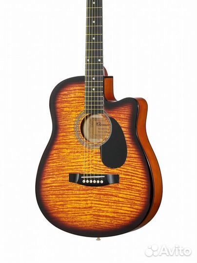 Акустическая гитара с вырезом homage LF-3800CT-SB