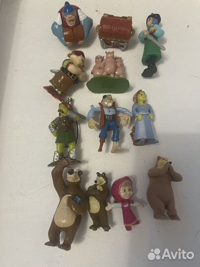 Игрушки из киндера разных лет