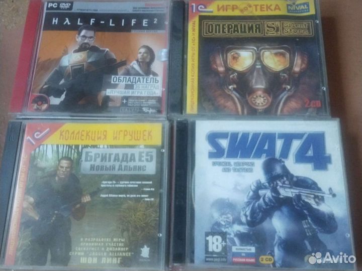 Игры для пк на дисках