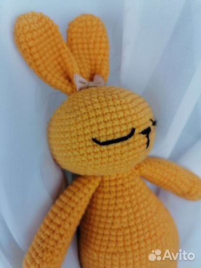 Зайчик Сплюшка. Ручная работа